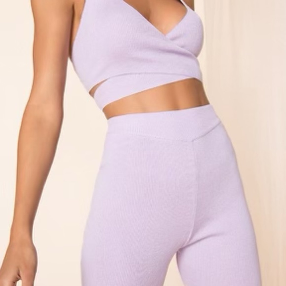Tiger Mist Lilac High-Waist Bike Shorts